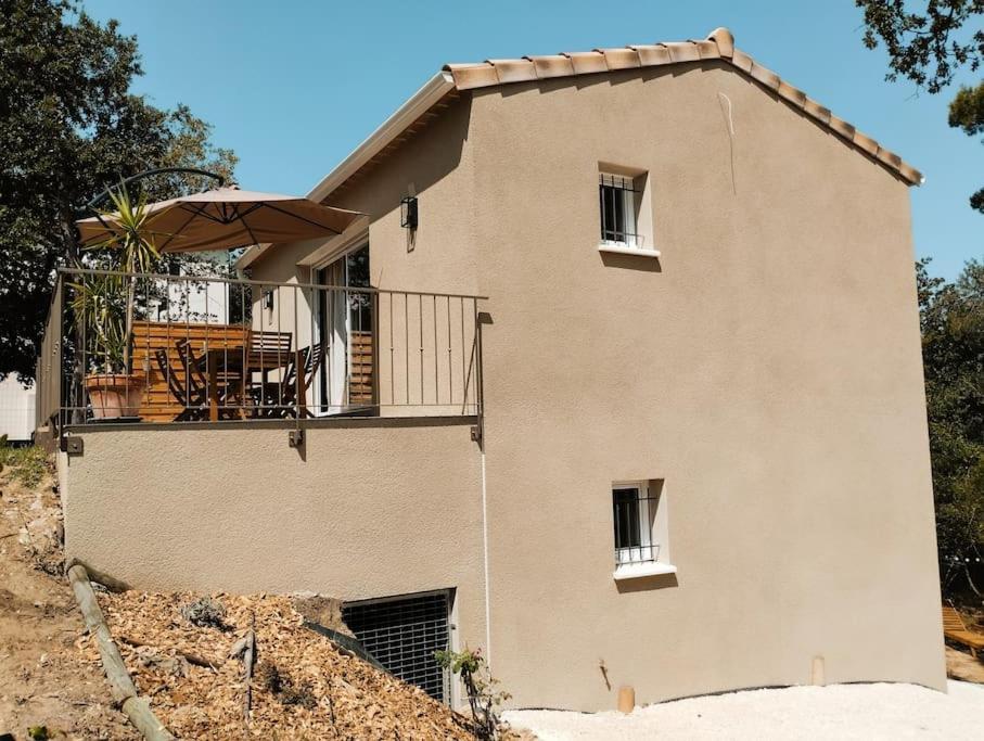 Charmante Maison Avec Jardin Aux Portes Des Gorges De L'Ardeche Saint-Julien-de-Peyrolas Экстерьер фото