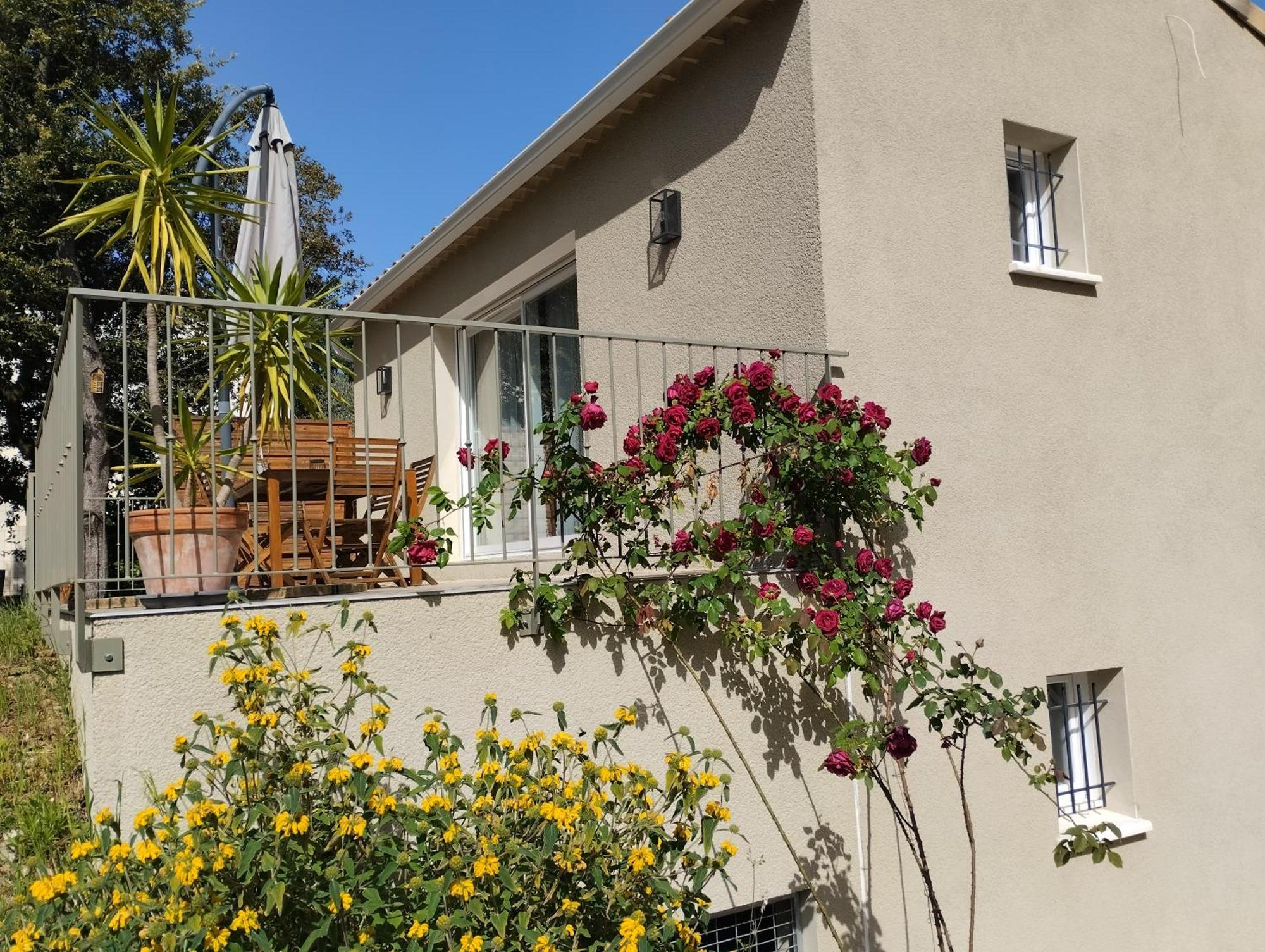 Charmante Maison Avec Jardin Aux Portes Des Gorges De L'Ardeche Saint-Julien-de-Peyrolas Экстерьер фото
